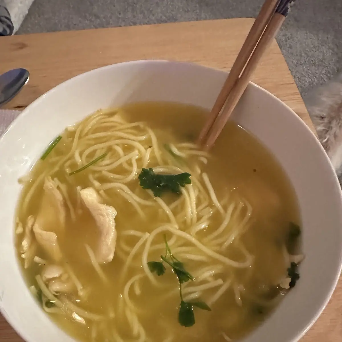 chicken pho 鸡河粉